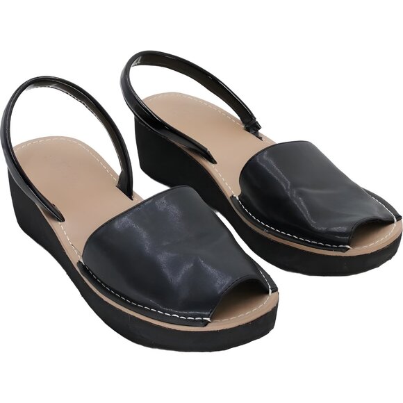Kenneth Cole Reaction Black Slingback Slide Sandals Women's US 8 - Picture 4 of 6